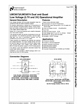 DataSheet LMC6572 pdf